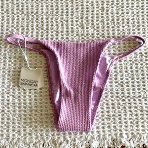 NWT Monday Swimwear Barbados Bottom Size M